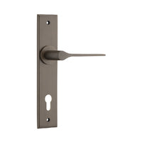 IVER COMO DOOR LEVER HANDLE ON CHAMFERED BACKPLATE - CUSTOMISE TO YOUR NEEDS