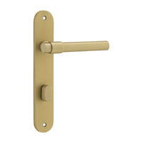 IVER HELSINKI DOOR LEVER HANDLE ON OVAL BACKPLATE - CUSTOMISE TO YOUR NEEDS