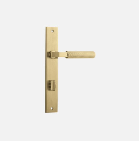 IVER BRUNSWICK DOOR LEVER HANDLE ON RECTANGULAR BACKPLATE - CUSTOMISE TO YOUR NEEDS