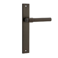 IVER HELSINKI DOOR LEVER HANDLE ON RECTANGULAR BACKPLATE - CUSTOMISE TO YOUR NEEDS