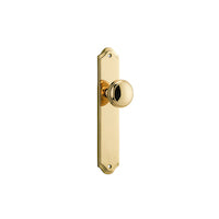 IVER PADDINGTON DOOR KNOB ON SHOULDERED BACKPLATE - CUSTOMISE TO YOUR NEEDS