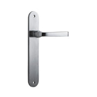 IVER ANNECY DOOR LEVER HANDLE ON OVAL BACKPLATE - CUSTOMISE TO YOUR NEEDS