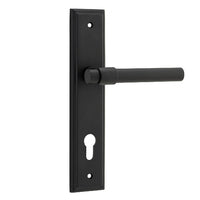 IVER HELSINKI DOOR LEVER HANDLE ON STEPPED BACKPLATE - CUSTOMISE TO YOUR NEEDS