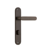 IVER BRONTE DOOR LEVER HANDLE ON OVAL BACKPLATE - CUSTOMISE TO YOUR NEEDS