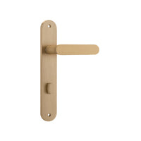 IVER BRONTE DOOR LEVER HANDLE ON OVAL BACKPLATE - CUSTOMISE TO YOUR NEEDS