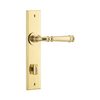 IVER VERONA DOOR LEVER HANDLE ON CHAMFERED BACKPLATE - CUSTOMISE TO YOUR NEEDS