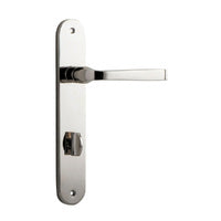 IVER ANNECY DOOR LEVER HANDLE ON OVAL BACKPLATE - CUSTOMISE TO YOUR NEEDS