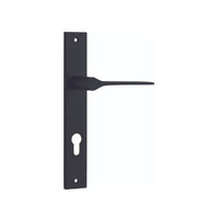 IVER COMO DOOR LEVER HANDLE ON RECTANGULAR BACKPLATE - CUSTOMISE TO YOUR NEEDS