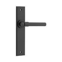 IVER HELSINKI DOOR LEVER HANDLE ON CHAMFERED BACKPLATE - CUSTOMISE TO YOUR NEEDS