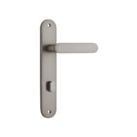 IVER BRONTE DOOR LEVER HANDLE ON OVAL BACKPLATE - CUSTOMISE TO YOUR NEEDS