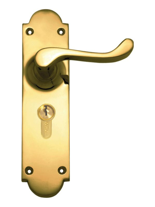 Superior Brass Lever Lock (CC 47.6mm) PB 200x50mm