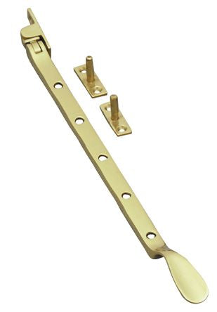 Superior Brass Casement Stay PB 330mm