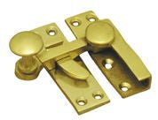 Superior Brass Sash Window Fastener Classic Style PB