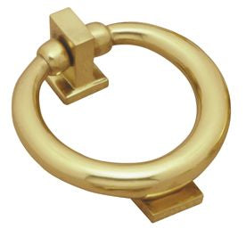 Superior Brass Contemporary Ring Knocker PB 110mm