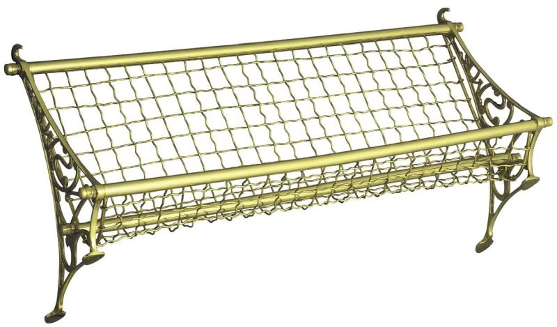 Superior Brass Railway Shelf PB 740x300mm