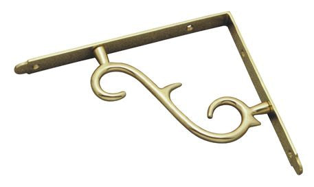 Superior Brass Shelf Bracket PB 160x270mm