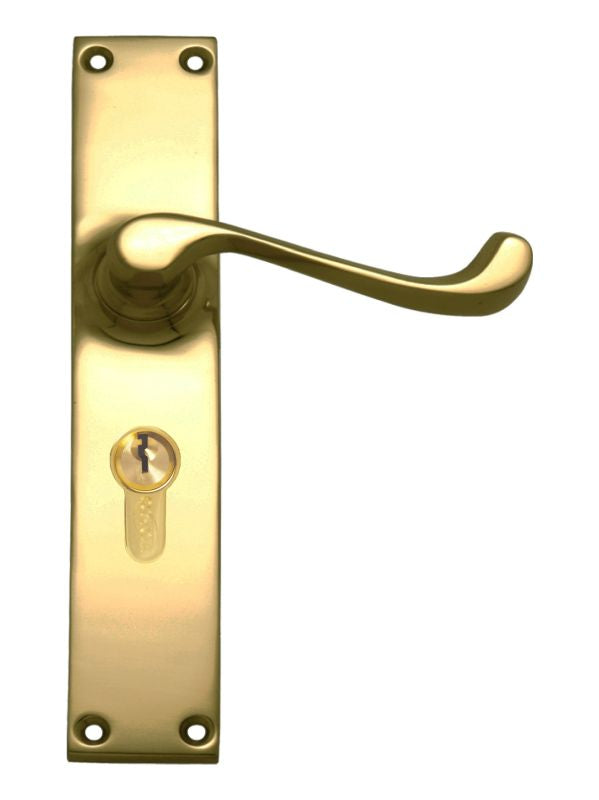 Superior Brass Lever Lock (CC 47.6mm) PB 200x36mm