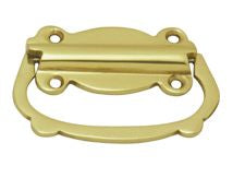 Superior Brass Saddle Pull Handle PB 65x37mm