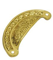 Superior Brass Drawer Pull PB 100mm