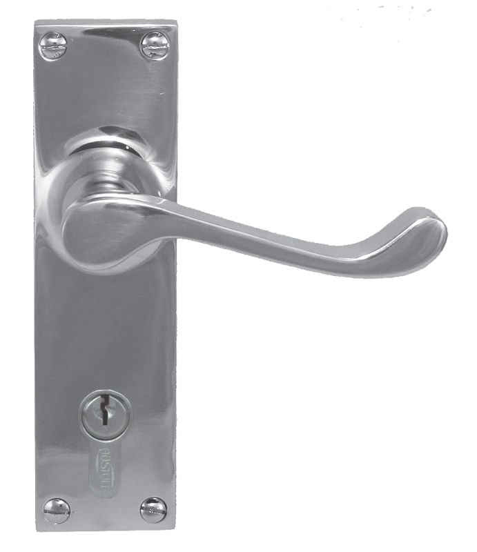 Superior Brass Lever Lock (CC 47.6mm) CP 150x42mm