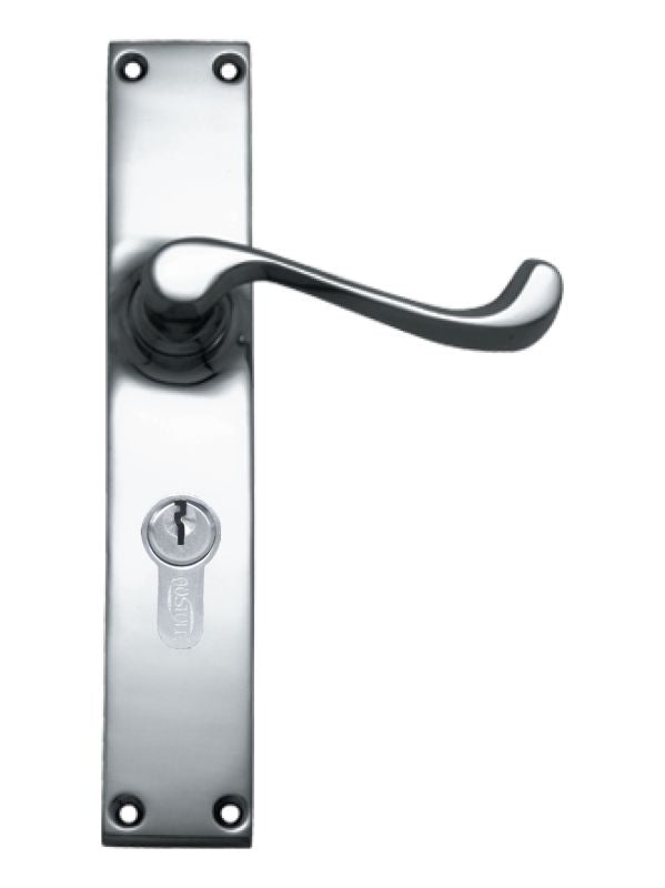 Superior Brass Lever Lock (CC 47.6mm) CP 200x36mm