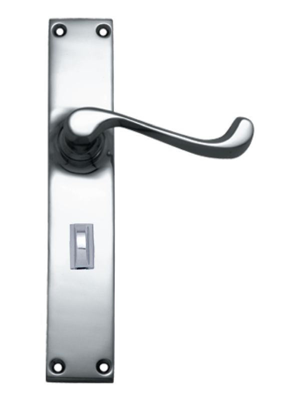 Superior Brass  Lever Lock Privacy CP 200x36mm