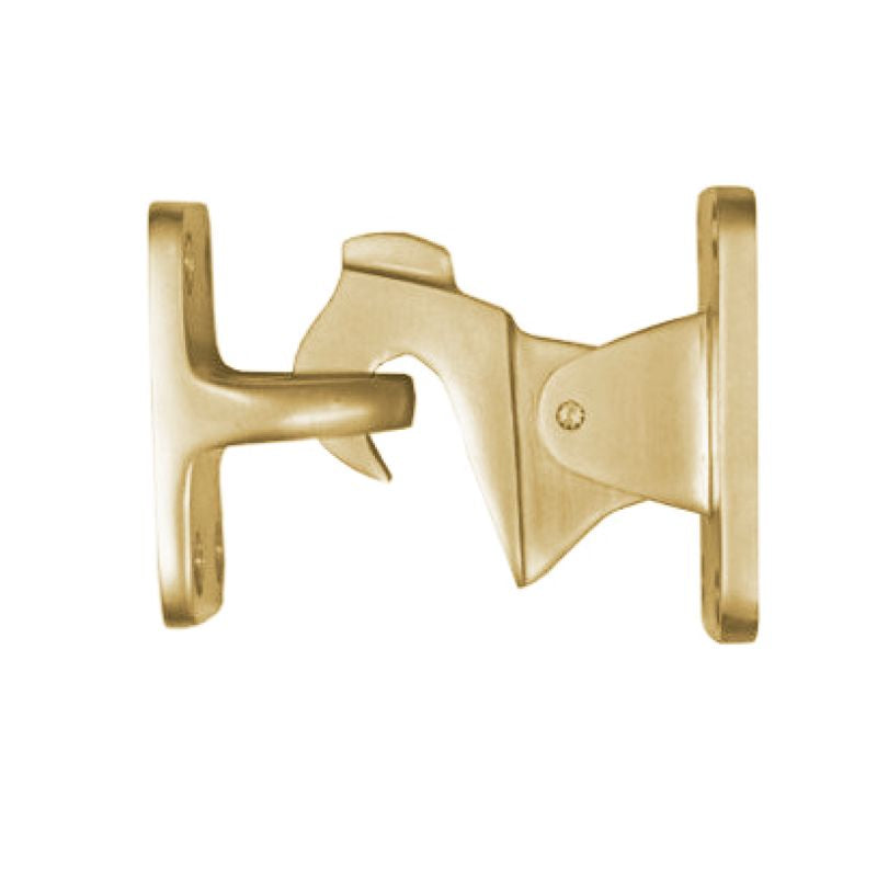 Superior Brass Door Stop & Holder PB 75mm