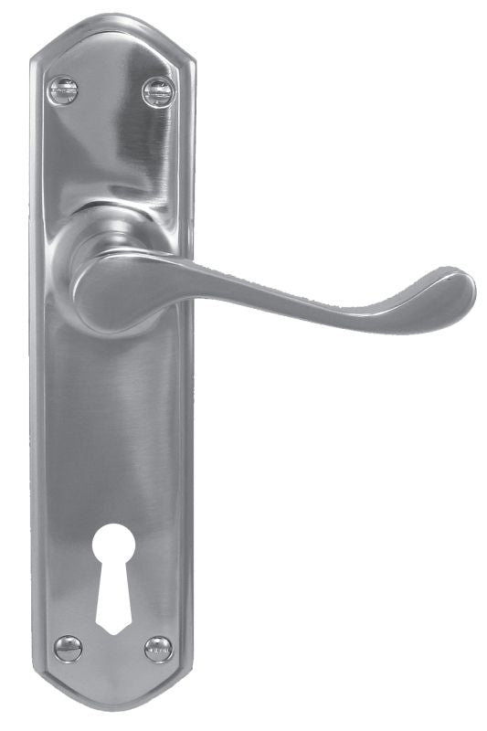 Superior Brass Lever Lock (CC 57mm) CP 200x48mm