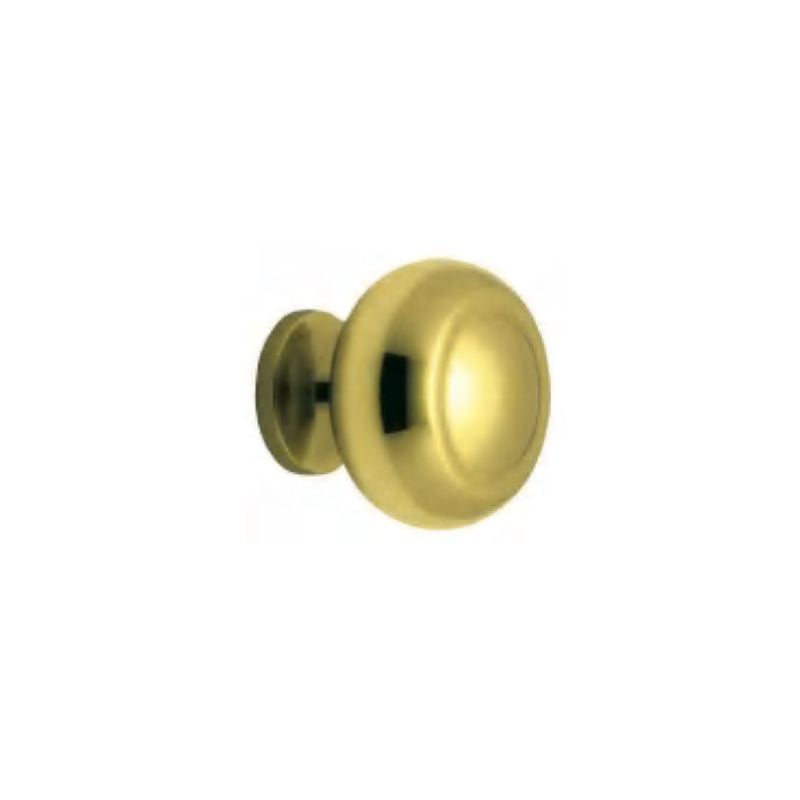 Superior Brass Cupboard Knob Pull CP 25mm