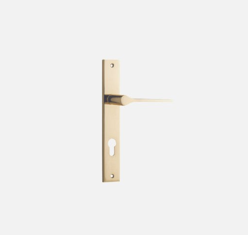 IVER COMO DOOR LEVER HANDLE ON RECTANGULAR BACKPLATE - CUSTOMISE TO YOUR NEEDS