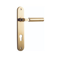 IVER BERLIN DOOR LEVER HANDLE ON OVAL BACKPLATE - CUSTOMISE TO YOUR NEEDS