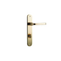 IVER ANNECY DOOR LEVER HANDLE ON OVAL BACKPLATE - CUSTOMISE TO YOUR NEEDS