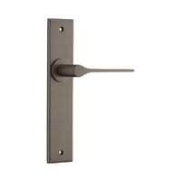 IVER COMO DOOR LEVER HANDLE ON CHAMFERED BACKPLATE - CUSTOMISE TO YOUR NEEDS