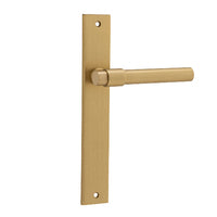 IVER HELSINKI DOOR LEVER HANDLE ON RECTANGULAR BACKPLATE - CUSTOMISE TO YOUR NEEDS