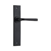 IVER ANNECY DOOR LEVER HANDLE ON CHAMFERED BACKPLATE - CUSTOMISE TO YOUR NEEDS