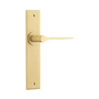 IVER COMO DOOR LEVER HANDLE ON CHAMFERED BACKPLATE - CUSTOMISE TO YOUR NEEDS