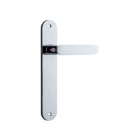 IVER BRONTE DOOR LEVER HANDLE ON OVAL BACKPLATE - CUSTOMISE TO YOUR NEEDS