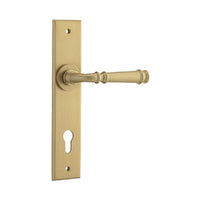 IVER VERONA DOOR LEVER HANDLE ON CHAMFERED BACKPLATE - CUSTOMISE TO YOUR NEEDS