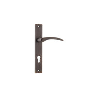 IVER OXFORD DOOR LEVER HANDLE ON RECTANGULAR BACKPLATE - CUSTOMISE TO YOUR NEEDS