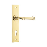 IVER VERONA DOOR LEVER HANDLE ON CHAMFERED BACKPLATE - CUSTOMISE TO YOUR NEEDS