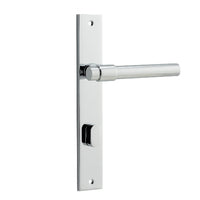 IVER HELSINKI DOOR LEVER HANDLE ON RECTANGULAR BACKPLATE - CUSTOMISE TO YOUR NEEDS