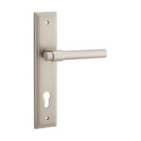 IVER HELSINKI DOOR LEVER HANDLE ON STEPPED BACKPLATE - CUSTOMISE TO YOUR NEEDS