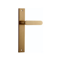 IVER BRONTE DOOR LEVER HANDLE ON RECTANGULAR BACKPLATE - CUSTOMISE TO YOUR NEEDS