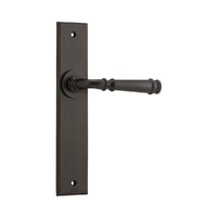 IVER VERONA DOOR LEVER HANDLE ON CHAMFERED BACKPLATE - CUSTOMISE TO YOUR NEEDS