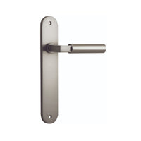 IVER BERLIN DOOR LEVER HANDLE ON OVAL BACKPLATE - CUSTOMISE TO YOUR NEEDS