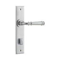 IVER VERONA DOOR LEVER HANDLE ON CHAMFERED BACKPLATE - CUSTOMISE TO YOUR NEEDS