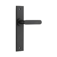 IVER BRONTE DOOR LEVER HANDLE ON CHAMFERED BACKPLATE - CUSTOMISE TO YOUR NEEDS