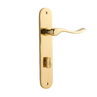 IVER STIRLING DOOR LEVER HANDLE ON OVAL BACKPLATE - CUSTOMISE TO YOUR NEEDS