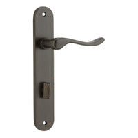 IVER STIRLING DOOR LEVER HANDLE ON OVAL BACKPLATE - CUSTOMISE TO YOUR NEEDS