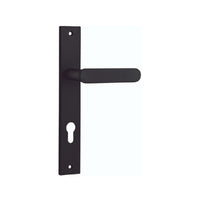 IVER BRONTE DOOR LEVER HANDLE ON RECTANGULAR BACKPLATE - CUSTOMISE TO YOUR NEEDS